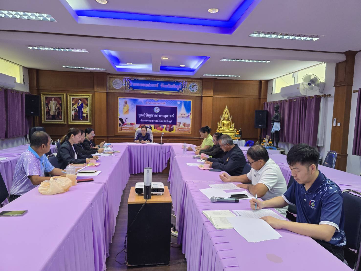 สพอ.คอนสวรรค์ ร่วมให้ข้อมูลการประเมินผลการดำเนินงานกรมการพัฒนาชุมชน ประจำปี 2569