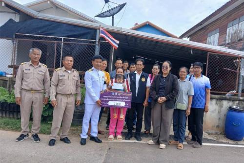 สพอ.คอนสวรรค์ มอบทุนอุปการะเด็กตามโครงการ “ชัยภูมิ ปันรัก ปันสุข เพื่อน้อง” ประจำปี 2569