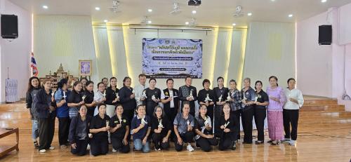 สพอ.คอนสวรรค์ ร่วมโครงการ “พลังสตรีชัยภูมิ หลอมรวมใจ น้อมถวายอาลัยพระพันปีหลวง”