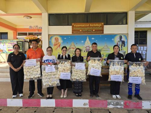 สพอ.คอนสวรรค์ ร่วมรับมอบดอกไม้จันทน์จากองค์การบริหารส่วนตำบลคอนสวรรค์